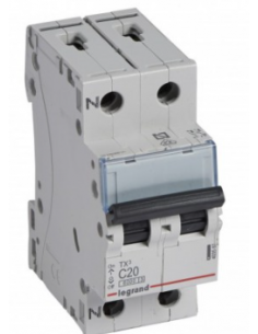 MAGNETOTERMICO TX3 6KA C P+N 20A