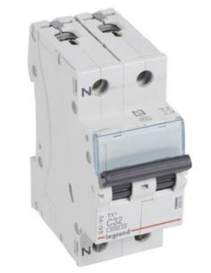 MAGNETOTERMICO TX3 6KA C P+N 32A