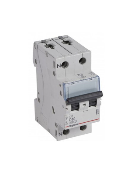 MAGNETOTERMICO TX3 6KA C P+N 40A
