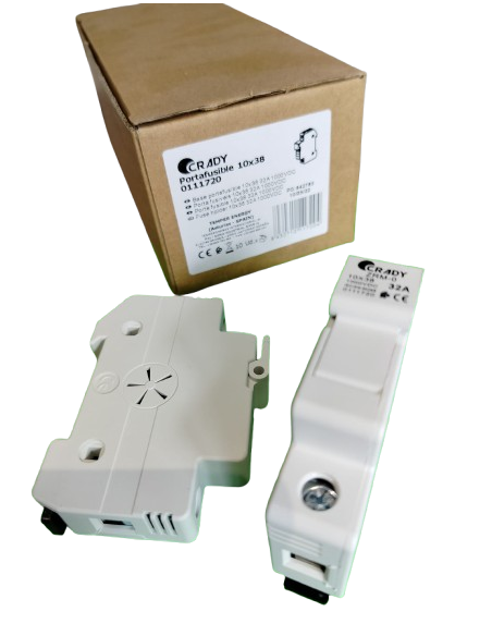 BASE PORTAFUSIBLE 10X38 32A 1000VDC