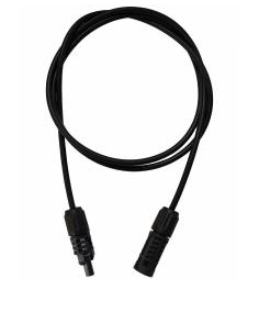 ALARGADERA CABLE SOLAR 4MM Y CONECTORES MC4