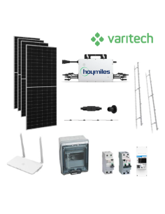 KIT AUTOCONSUMO DOMÉSTICO CONEXIÓN A RED 2000W CON MICRO INVERSOR HOYMILES
