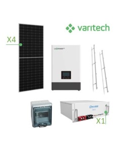 KIT AUTOCONSUMO AISLADA 6kW 5,12kWh