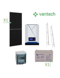 KIT AUTOCONSUMO AISLADA 120W 0,42kWh
