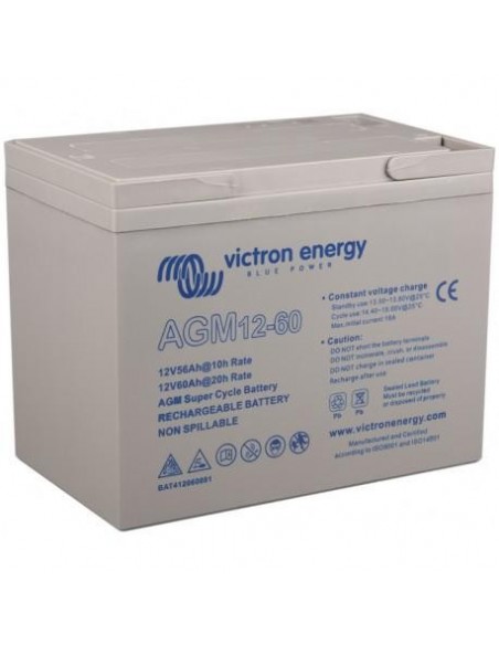 VICTRON ENERGY AGM 12V/60Ah DEEP CYC SOLAR BATTERY VICTRON ENERGY AGM 12V/60Ah DEEP CYC