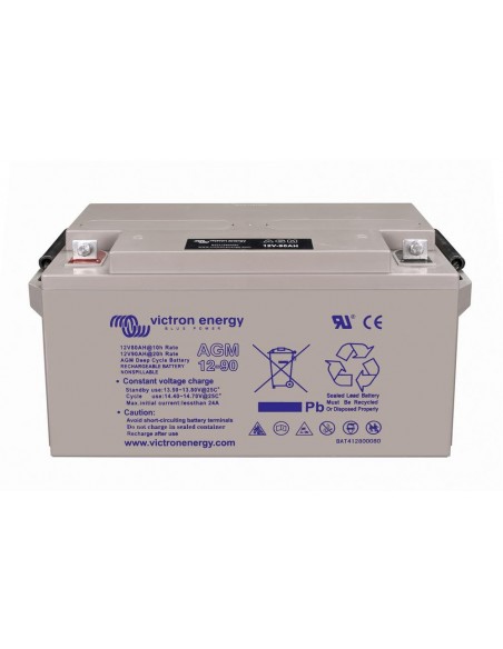 VICTRON ENERGY AGM SOLAR BATTERY 12V/90Ah DEEP CYC VICTRON ENERGY AGM SOLAR BATTERY 12V/90Ah DEEP CYC