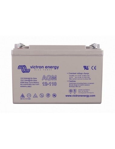 VICTRON ENERGY AGM SOLAR BATTERY 12V/110Ah DEEP CY