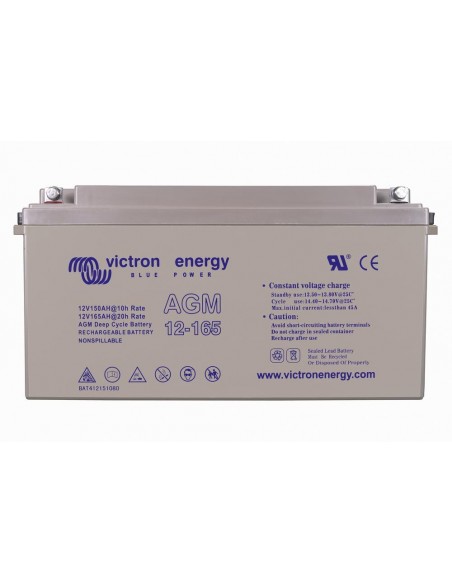 BATERÍA SOLAR VICTRON ENERGY AGM 12V/165Ah DEEP CY BATERÍA SOLAR VICTRON ENERGY AGM 12V/165Ah DEEP CY