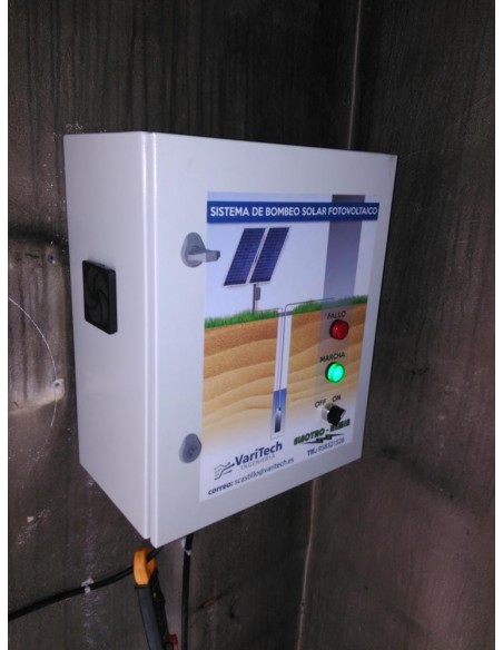 SOLAR PUMPING BOARD WITH FREQUENCY VARIATOR 7 5kw