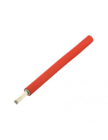 CABLE SOLAR 1 5KV DC 1X4mm ROJO