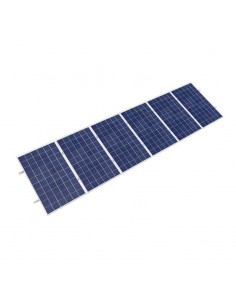 KIT ESTRUCTURA COPLANAR L FEET PARA TEJA 6 PANEL V