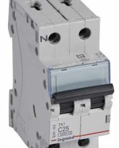 MAGNETOTERMICO TX3 6KA C P+N 25A