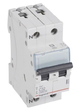 MAGNETOTERMICO TX3 6KA C P+N 32A