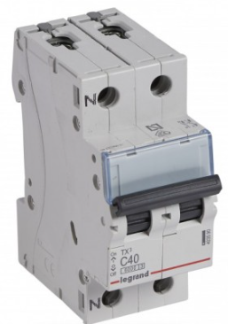 MAGNETOTERMICO TX3 6KA C P+N 40A