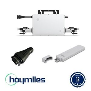 KIT MICRO INVERSOR HMS-2000 + WIFI + CONECTOR HOYMILES