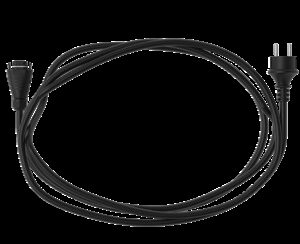 CABLE CON CONECTOR Y ENCHUFE SCHUKO HOYMILES 5 METROS (PLUG AND PLAY CABLE)