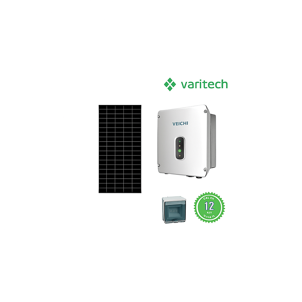 INSTALACIÓN FOTOVOLTAICA PARA BOMBA DE 1CV A 1,5CV TRIF. 230V