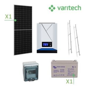 KIT AUTOCONSUMO AISLADA 120W 0,42kWh