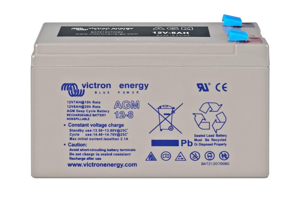BATERÍA SOLAR VICTRON ENERGY AGM 12V/8Ah DEEP CYCLE BATT.