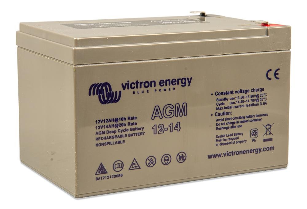 BATERÍA SOLAR VICTRON ENERGY AGM 12V/14Ah DEEP CYCLE BATT.