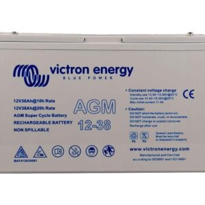 BATERÍA SOLAR VICTRON ENERGY AGM 12V/38Ah DEEP CYCLE BATT.