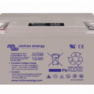 BATERÍA SOLAR VICTRON ENERGY AGM 12V/90Ah DEEP CYCLE BATT.