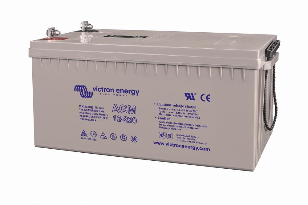 BATERÍA SOLAR VICTRON ENERGY AGM 12V/220Ah DEEP CYCLE BATT.