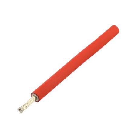 CABLE SOLAR 1KV DC 1X4 ROJO ROLLO 100 MTS